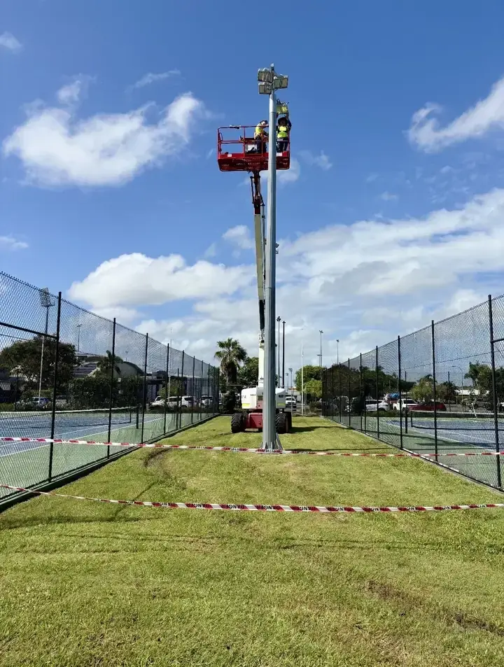 Mackay Tennis Association lighting upgrade 2